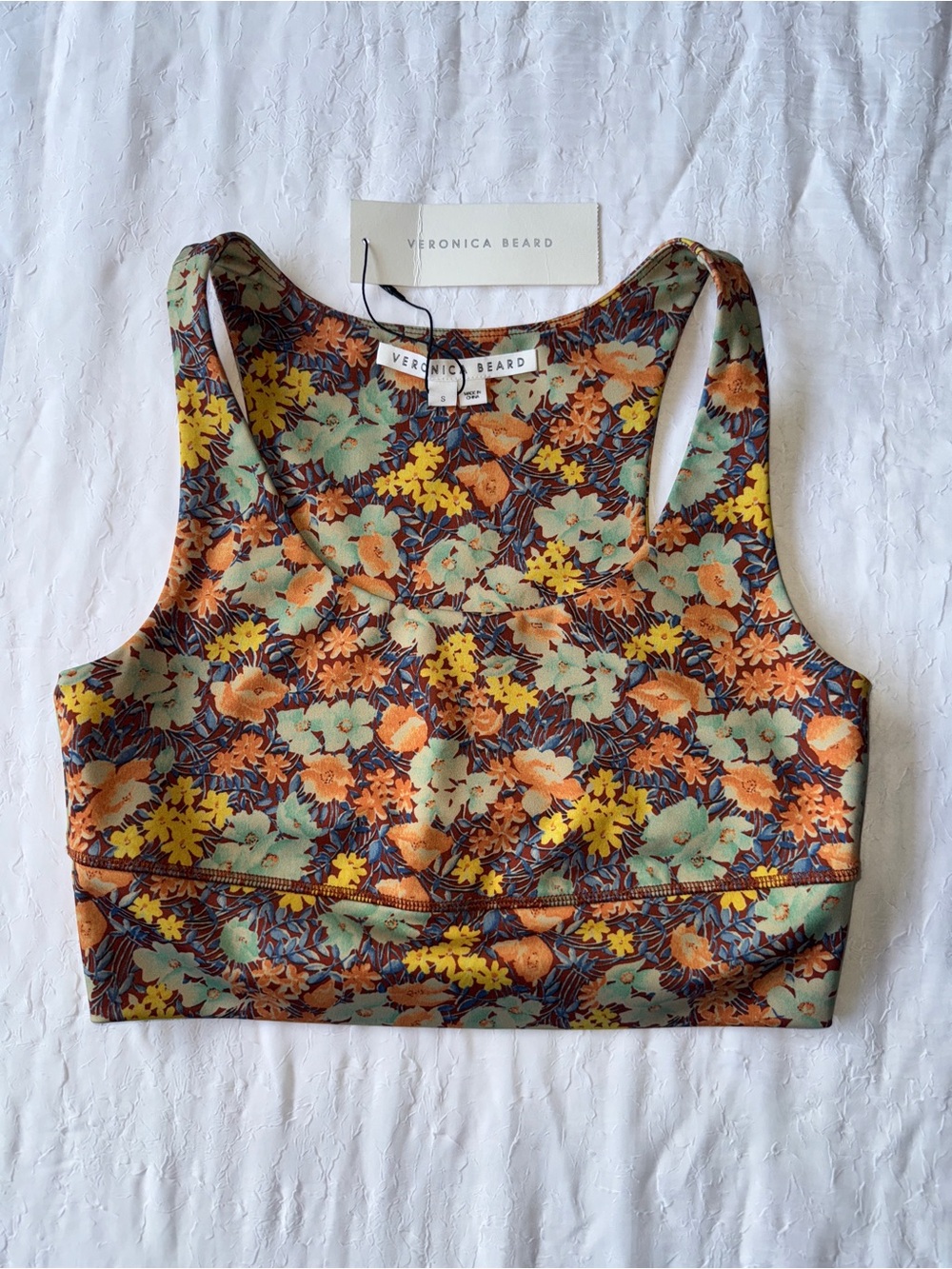 Veronica Beard Malea Sport Bra $158 Retail
